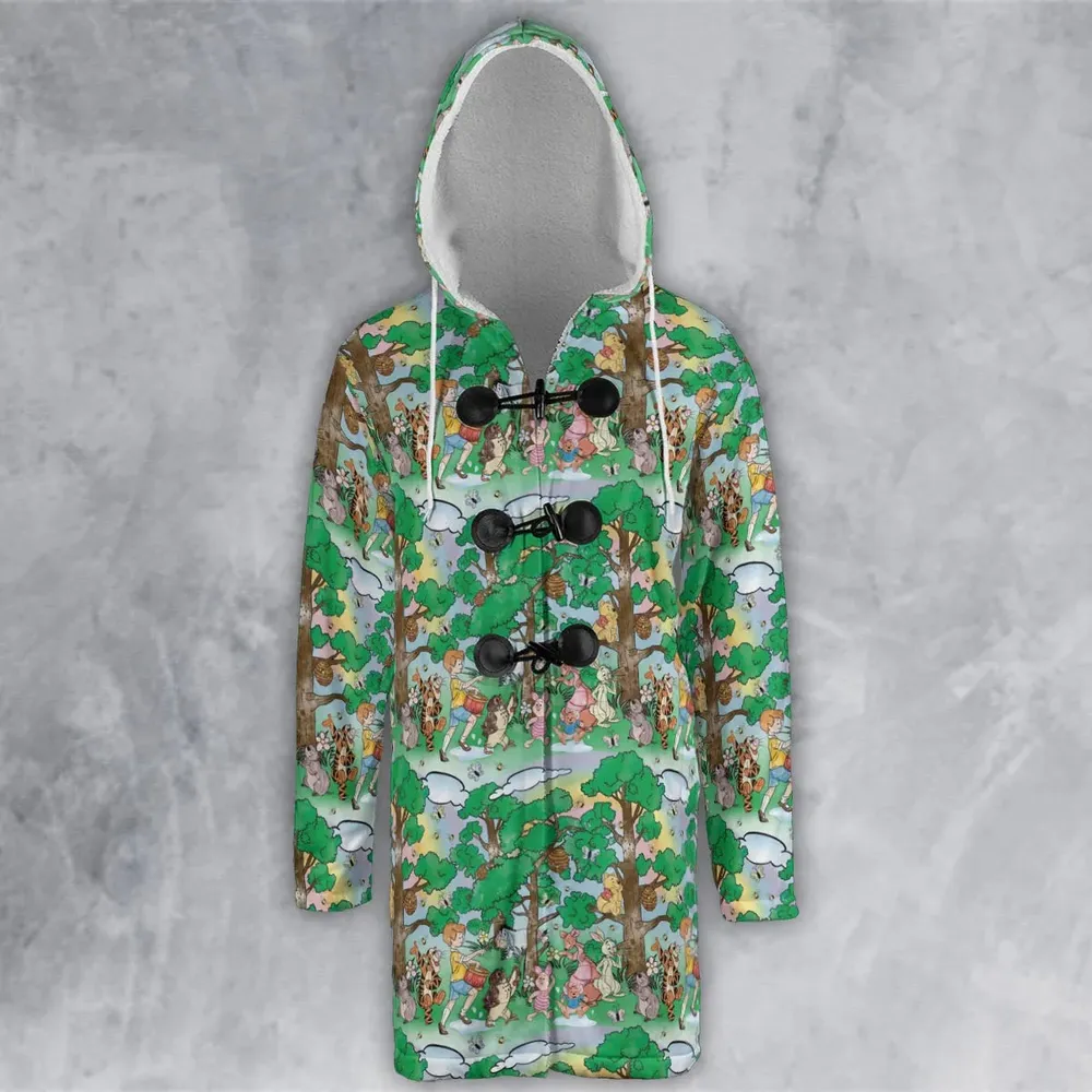 Bear and Friends Winnie the Pooh Hooded Cloak Coat - 2