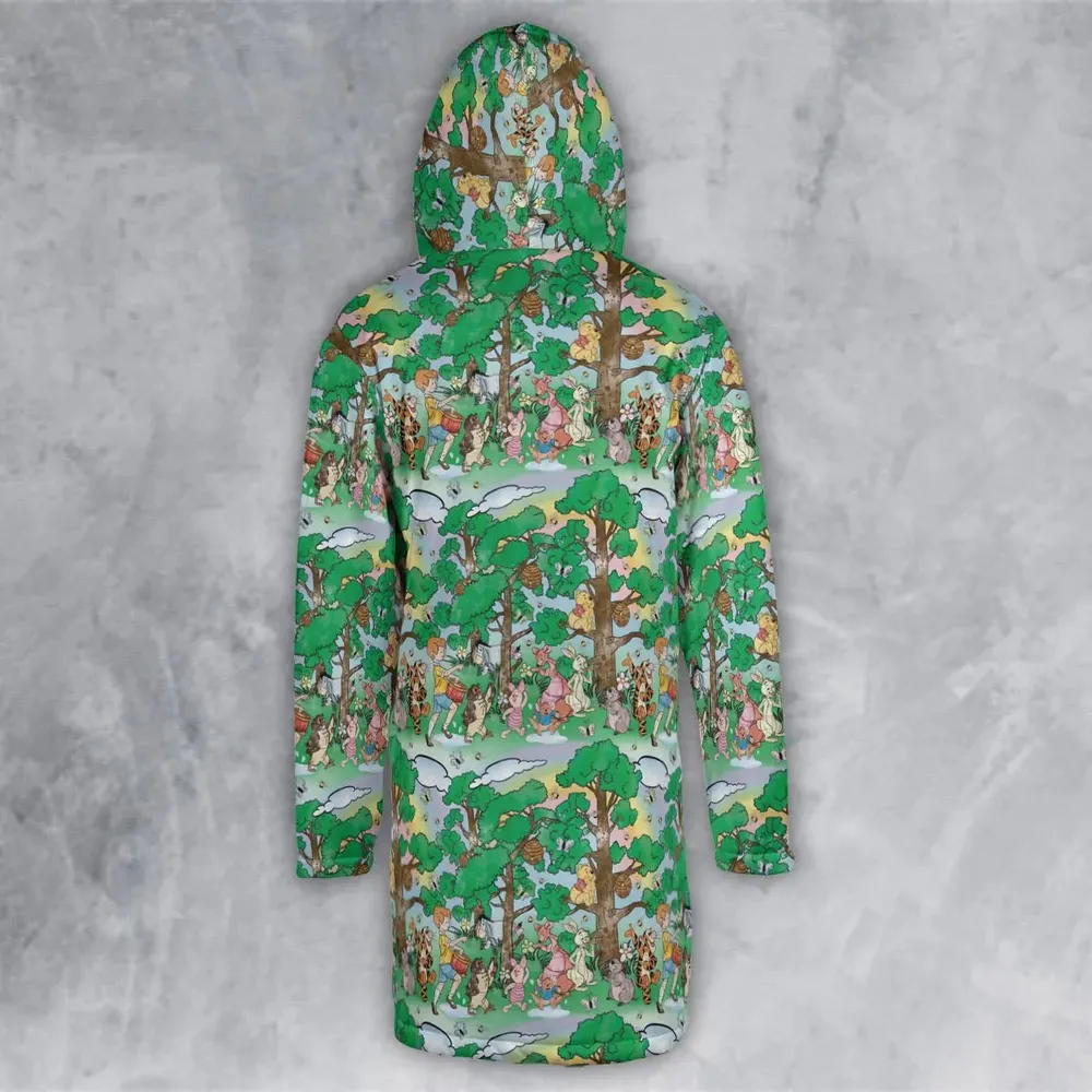Bear and Friends Winnie the Pooh Hooded Cloak Coat - 3