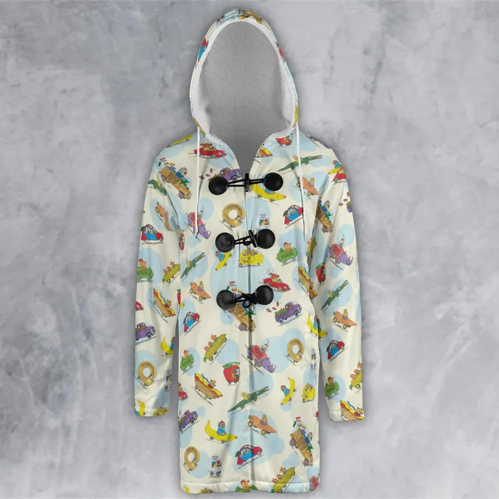 The Busy World of Richard Scarry Hooded Cloak Coat - 2
