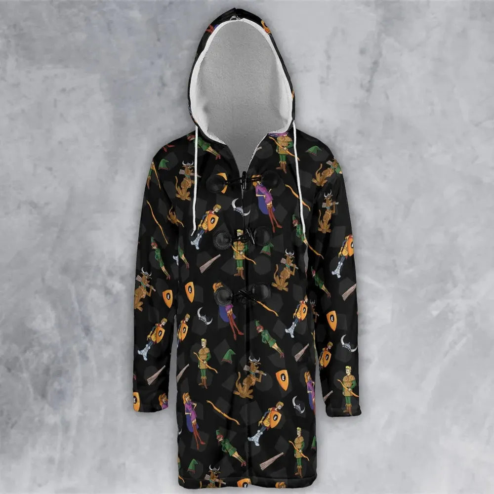 Dungeons & Mysteries Hooded Cloak Coat - 2