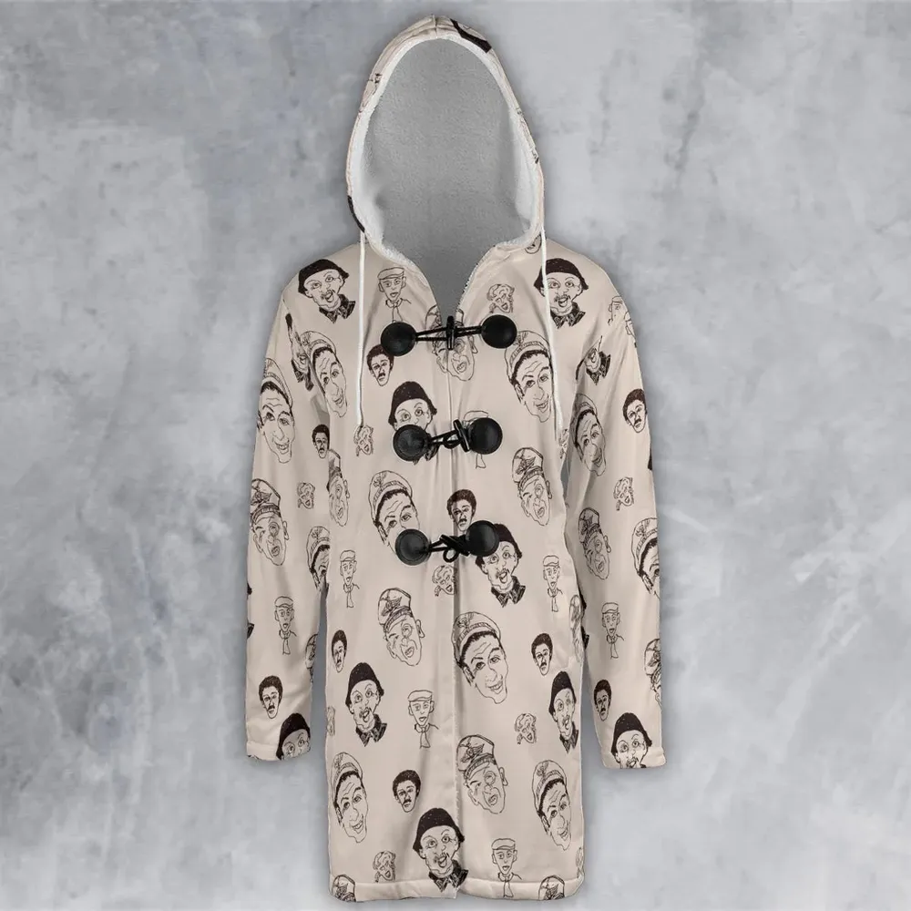 Retro Laughs Hogan's Heroes Hooded Cloak Coat - 2