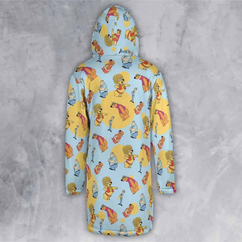 Help!... It's the Hair Bear Bunch! Hooded Cloak Coat - 3