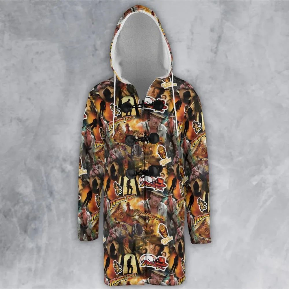Indy Gear Indiana Jones Hooded Cloak Coat - 2