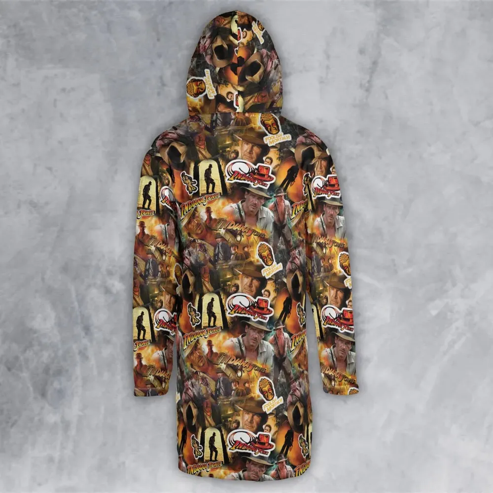 Indy Gear Indiana Jones Hooded Cloak Coat - 3
