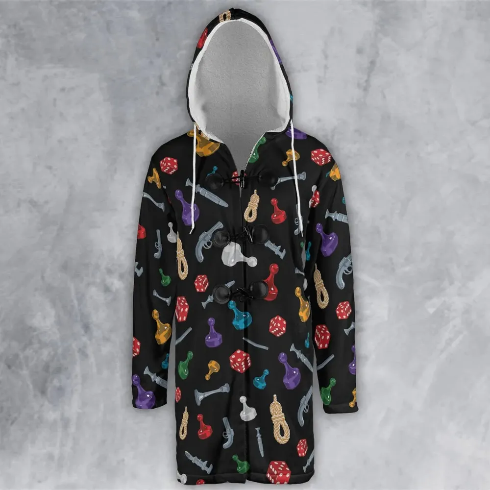 Clue in North America Hooded Cloak Coat - 2