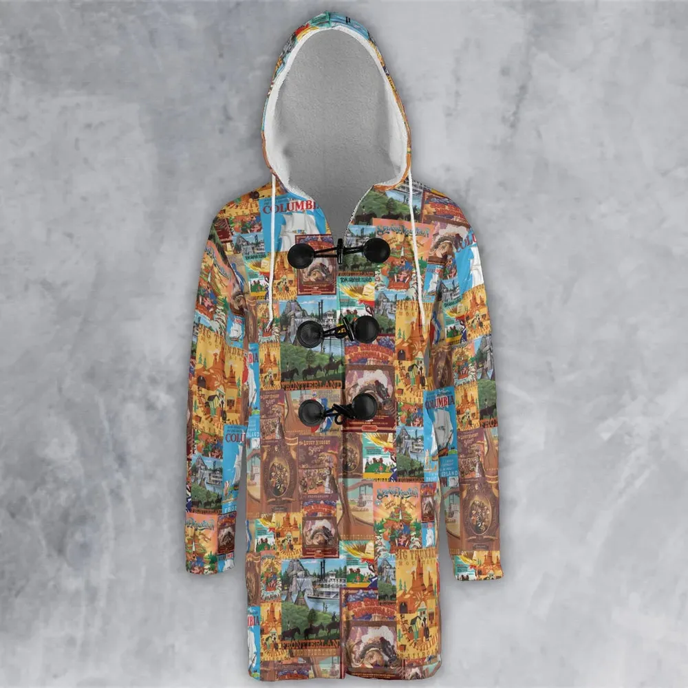 Big Thunder Mountain Frontierland Hooded Cloak Coat - 2