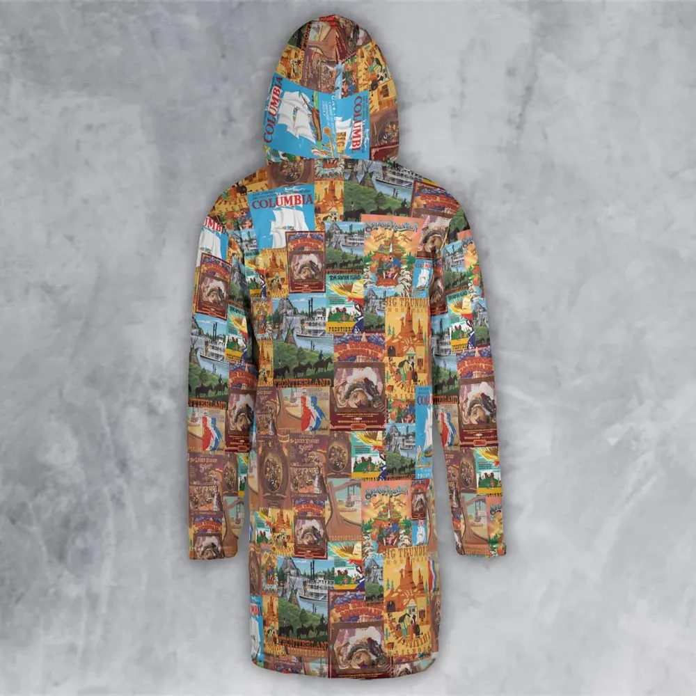 Big Thunder Mountain Frontierland Hooded Cloak Coat - 3