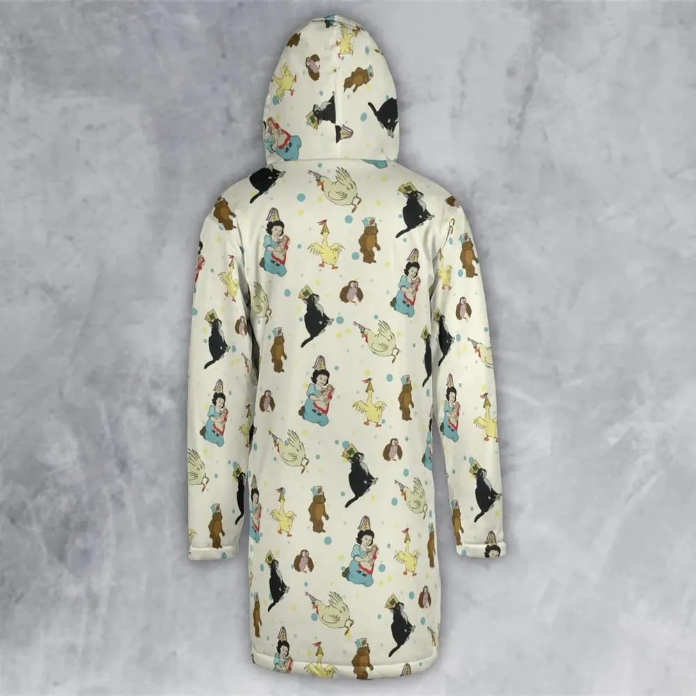 The Curious Cub and His Forest Friends Little Bear Hooded Cloak Coat - 3