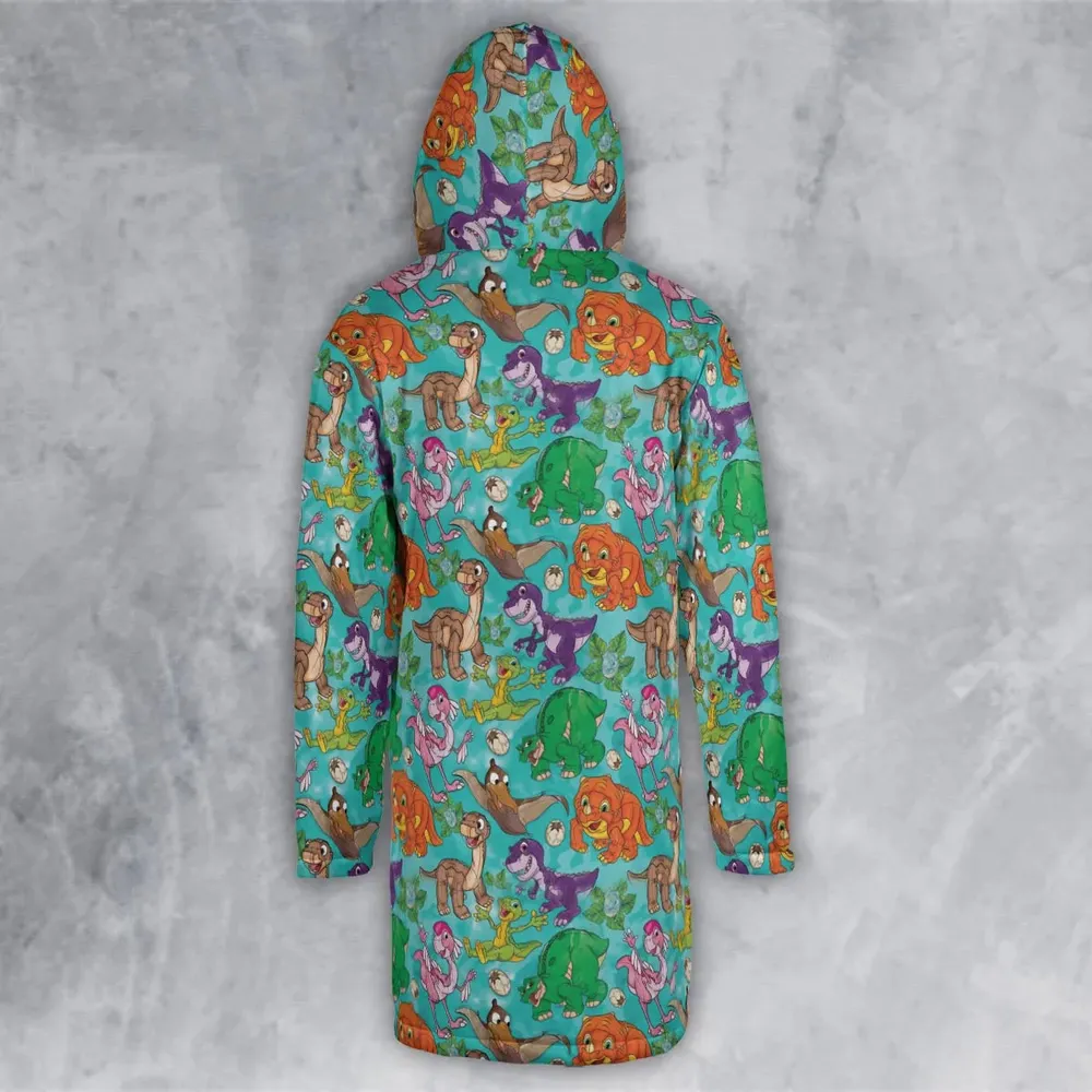 Squad Goals The Land Before Time Hooded Cloak Coat - 3