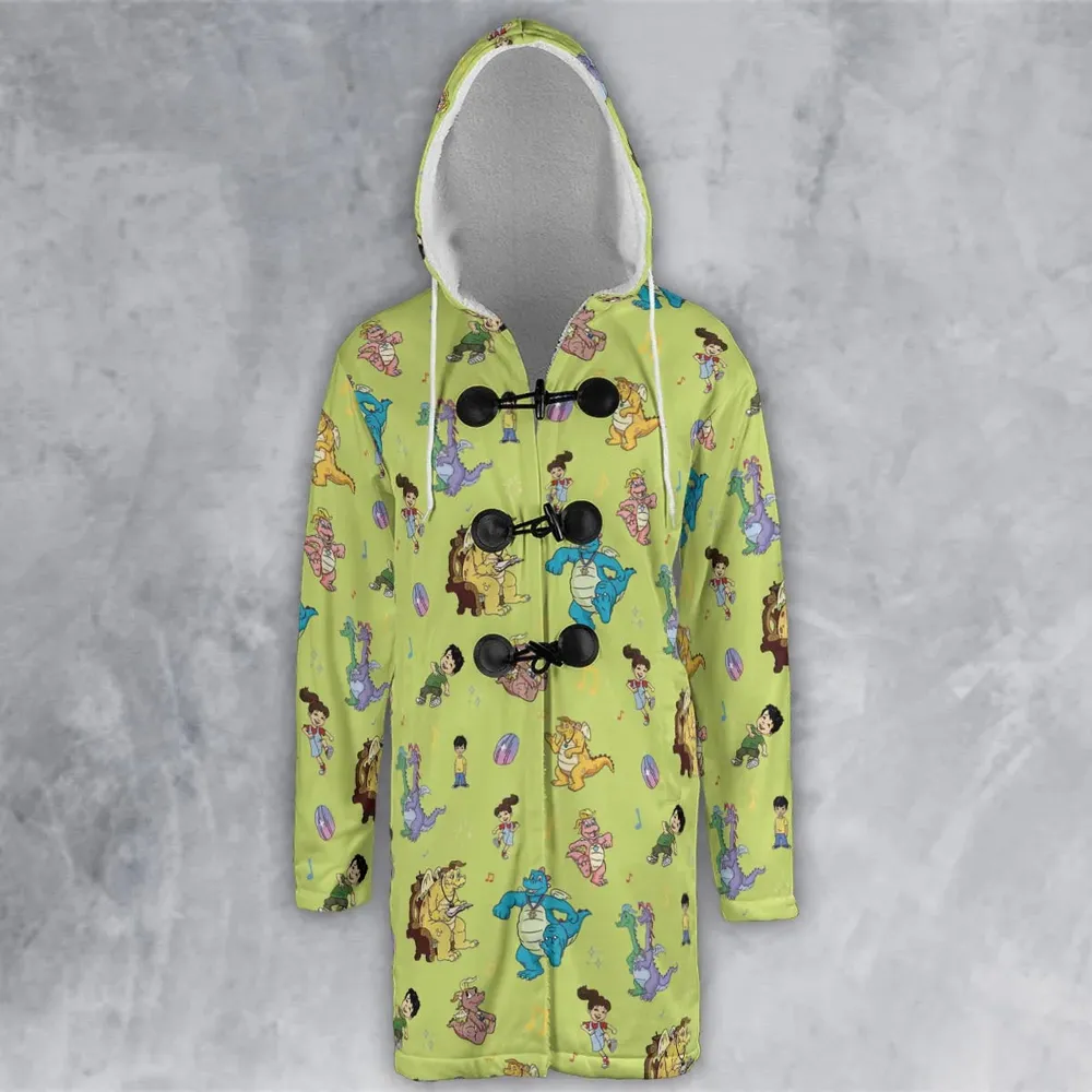 Dragontales Characters Hooded Cloak Coat - 2