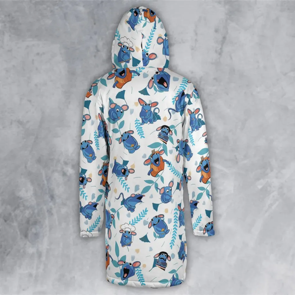 Cute Tutter Bear in the Big Blue House Hooded Cloak Coat - 3