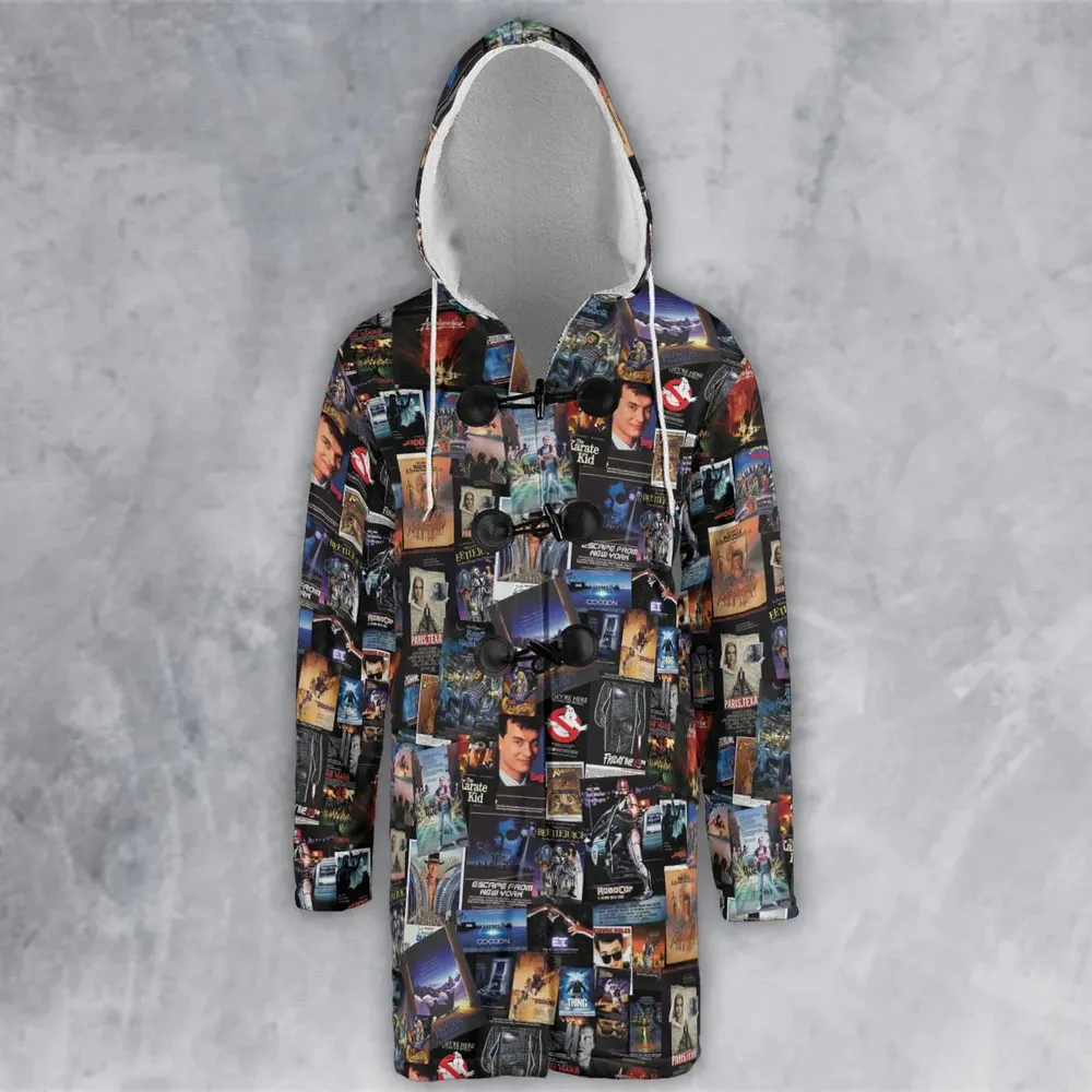 1980s Movie Hooded Cloak Coat - 2
