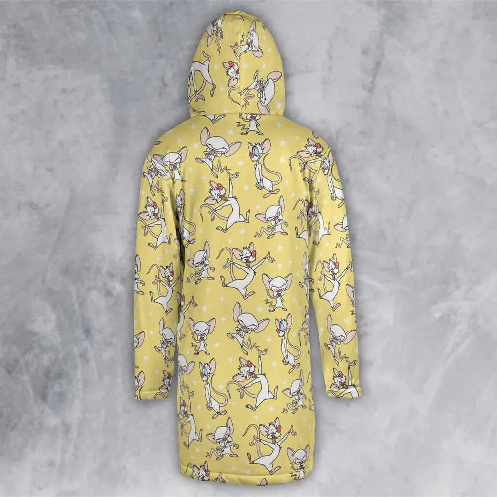 Lab Style Pinky and the Brain Hooded Cloak Coat - 3