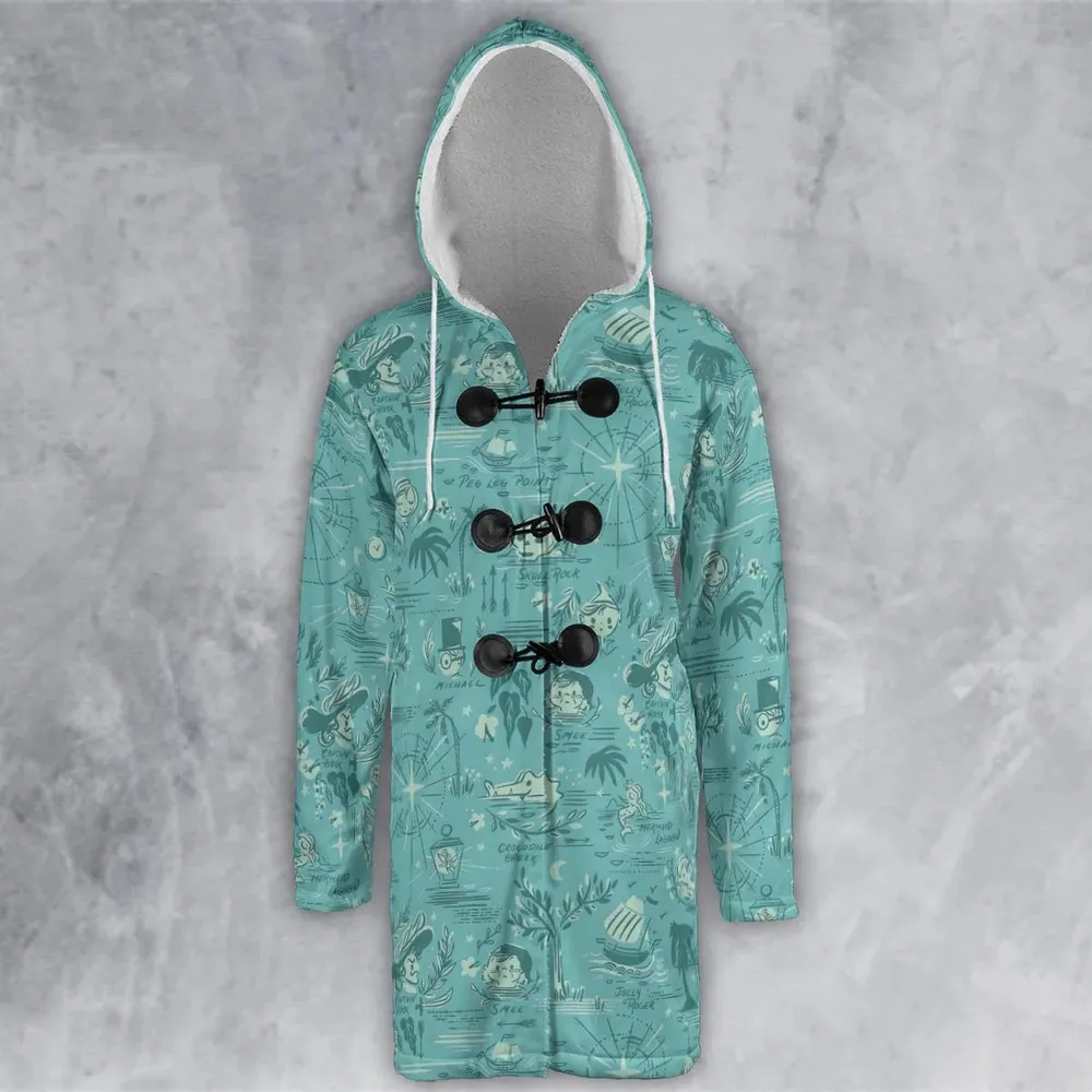 Forever Neverland Peter Pan Hooded Cloak Coat - 2