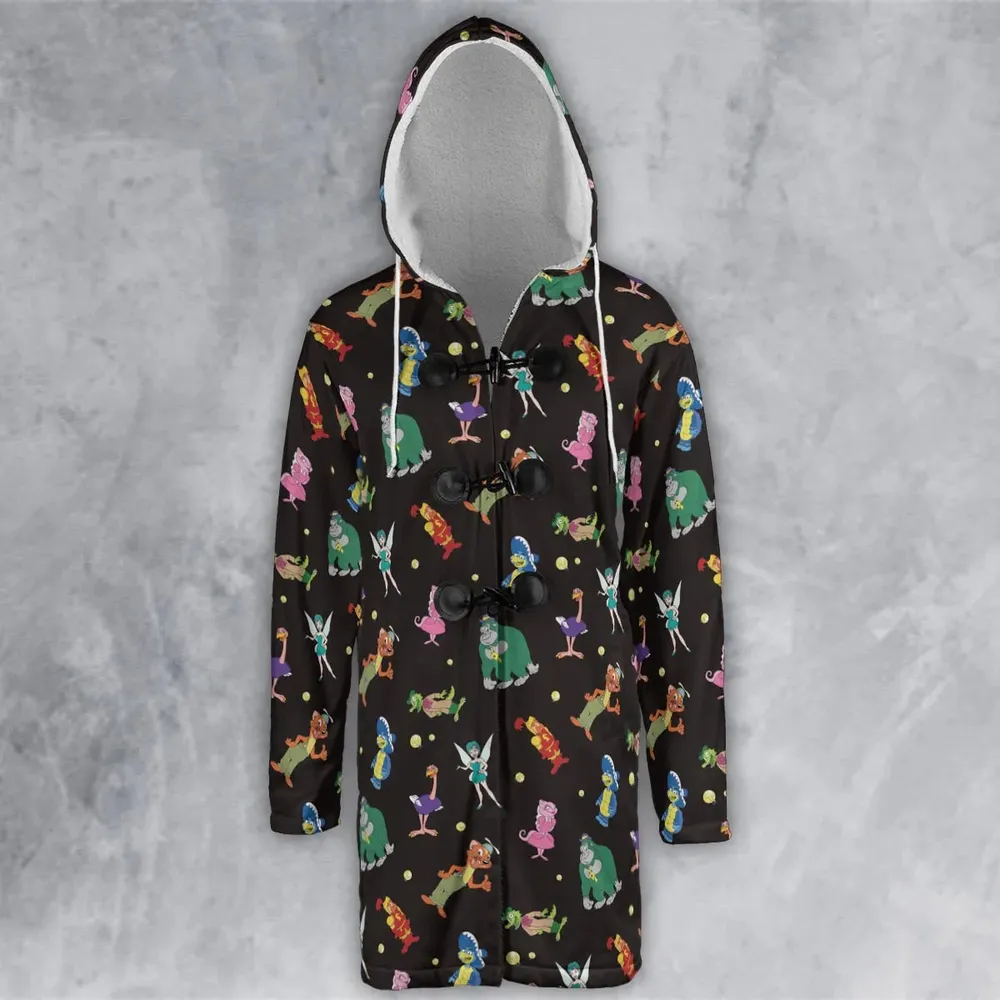 Willy's Vintage Charracters Hooded Cloak Coat - 2