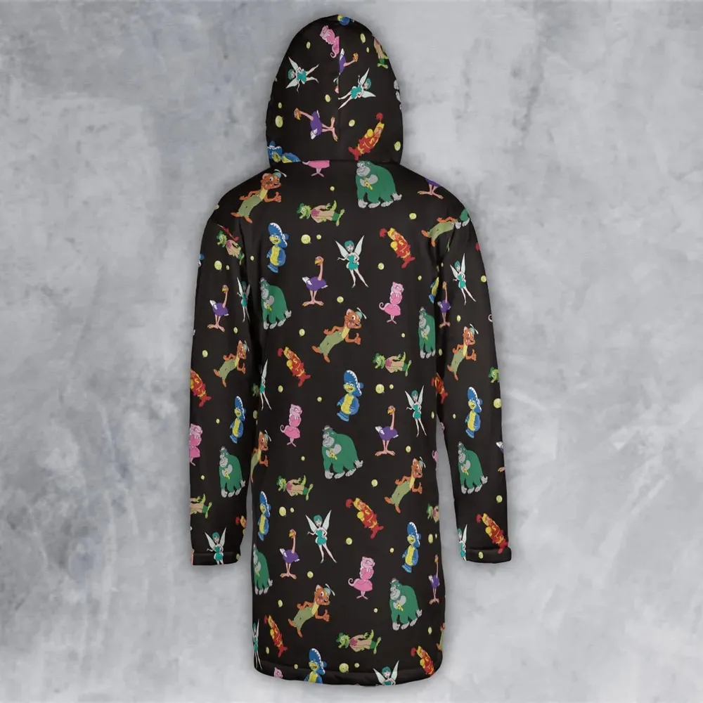 Willy's Vintage Charracters Hooded Cloak Coat - 3