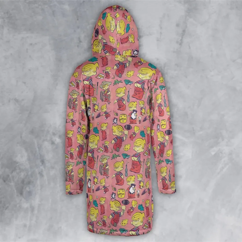 Just Pretend I'm Listening Dennis The Menace Hooded Cloak Coat - 3