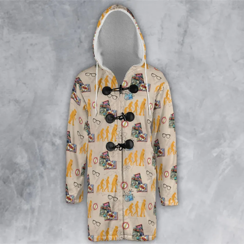 Geek Alert The Big Bang Theory Hooded Cloak Coat - 2