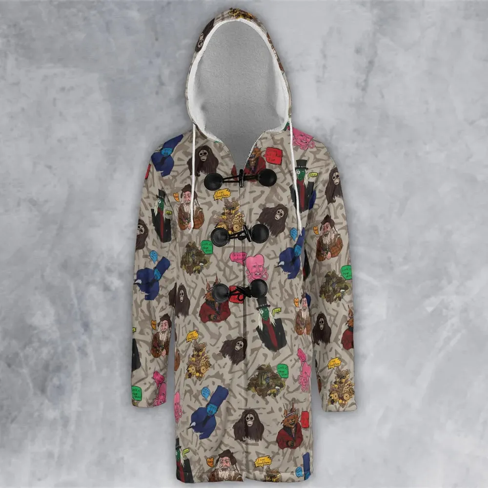 Look At Them Shine Mighty Boosh Hooded Cloak Coat - 2