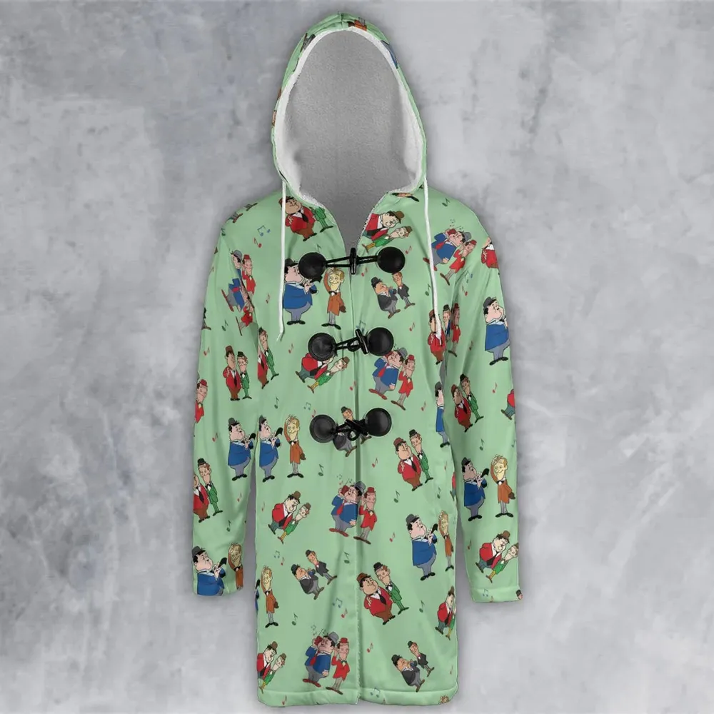 Another Fine Mess Laurel And Hardy Hooded Cloak Coat - 2