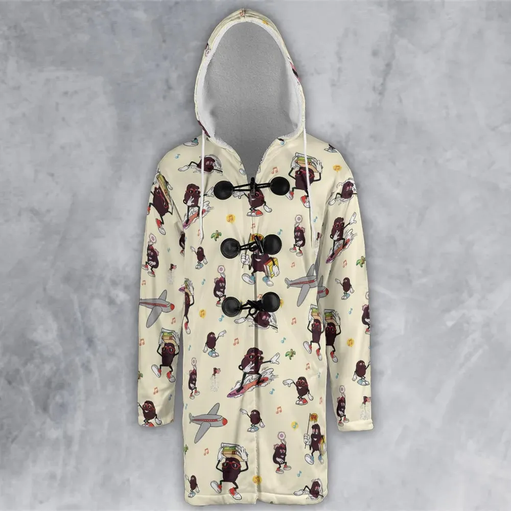 Hardee's california Raisins Mascots Hooded Cloak Coat - 2