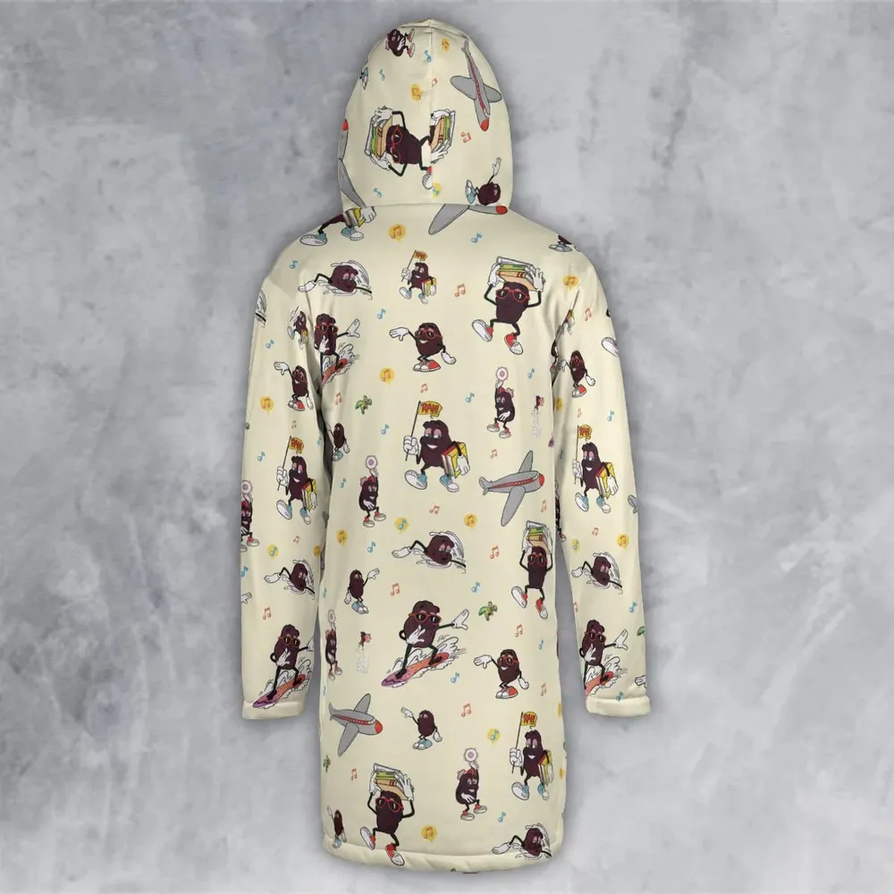 Hardee's california Raisins Mascots Hooded Cloak Coat - 3
