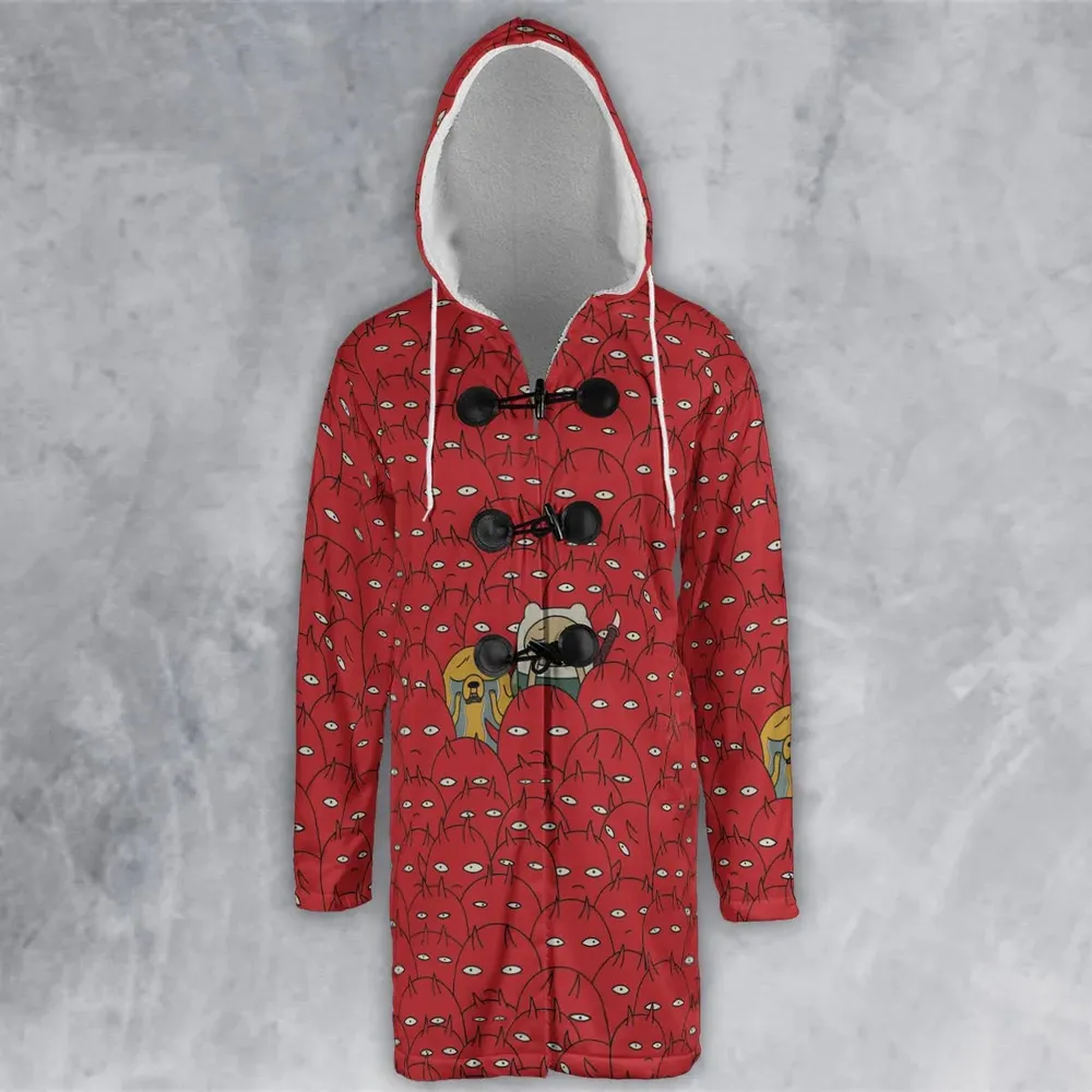 At Hell Adventure Time Hooded Cloak Coat - 2