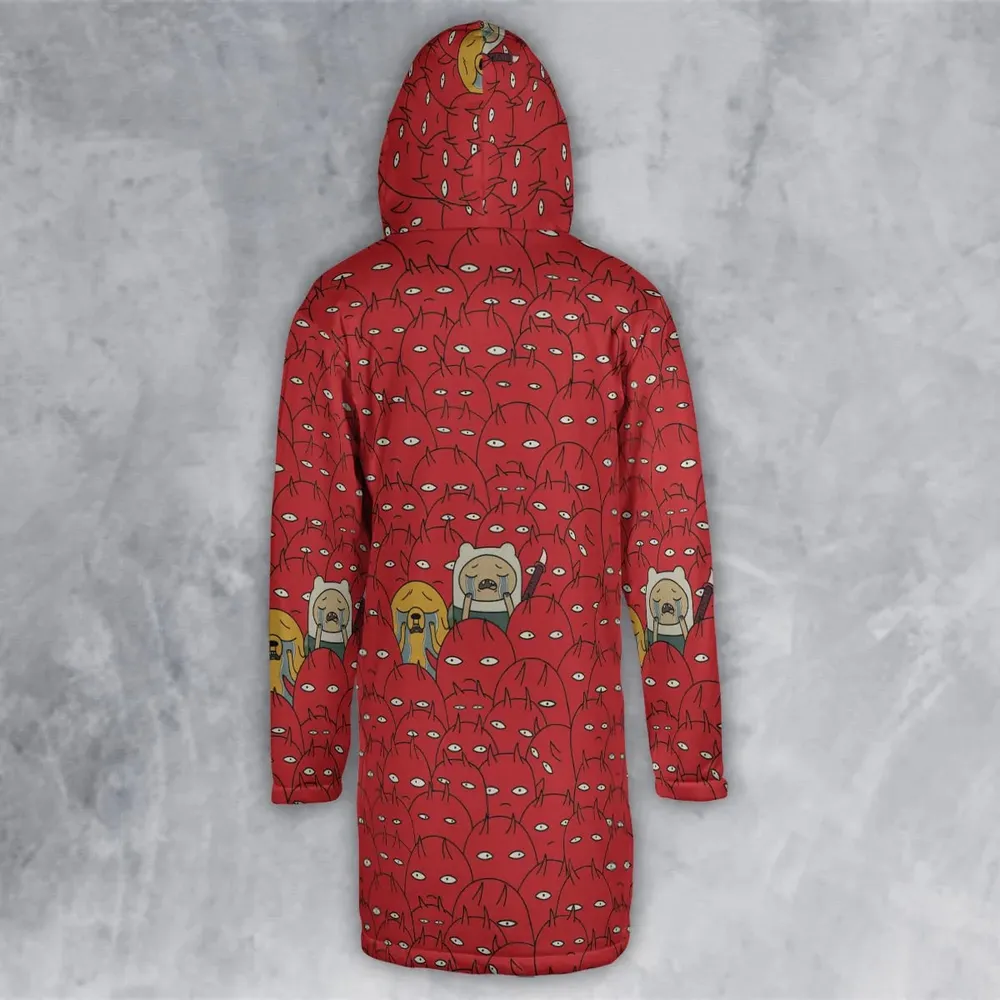 At Hell Adventure Time Hooded Cloak Coat - 3