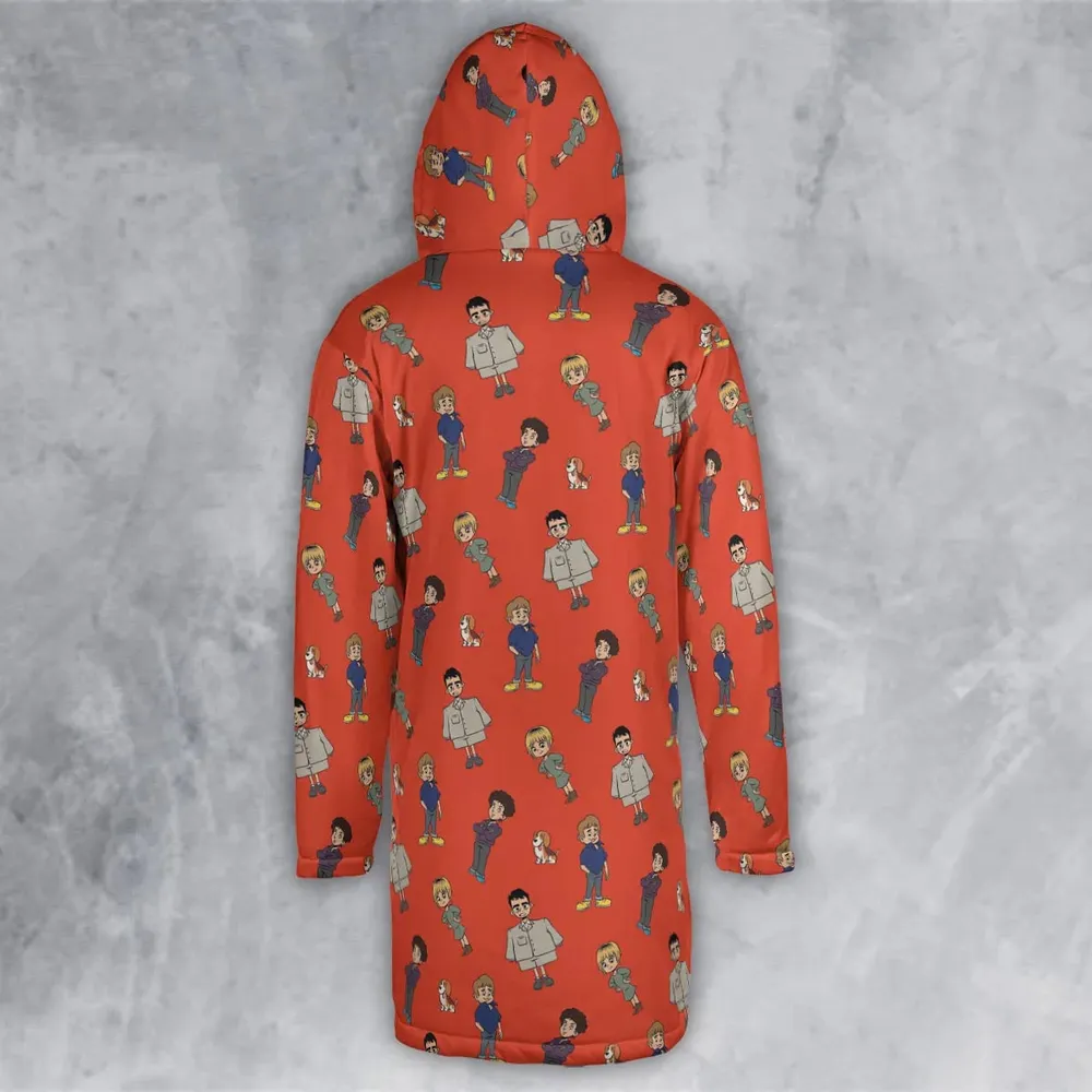 Lil Talking Heads Hooded Cloak Coat - 3