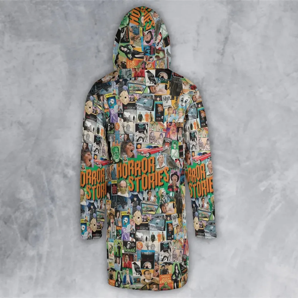 Horror Stories Hooded Cloak Coat - 3