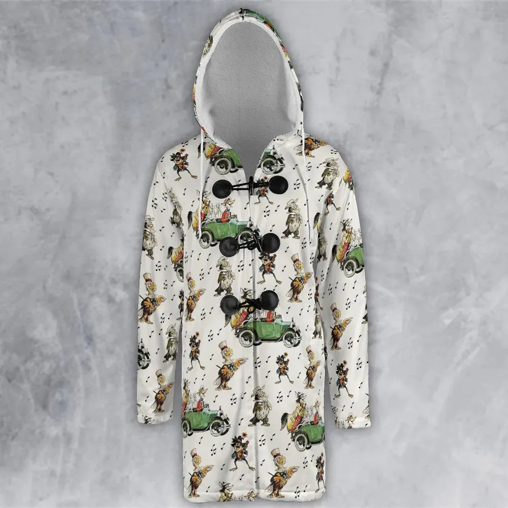 America Sings Characters Hooded Cloak Coat - 2