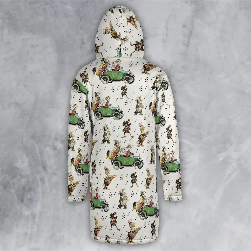 America Sings Characters Hooded Cloak Coat - 3