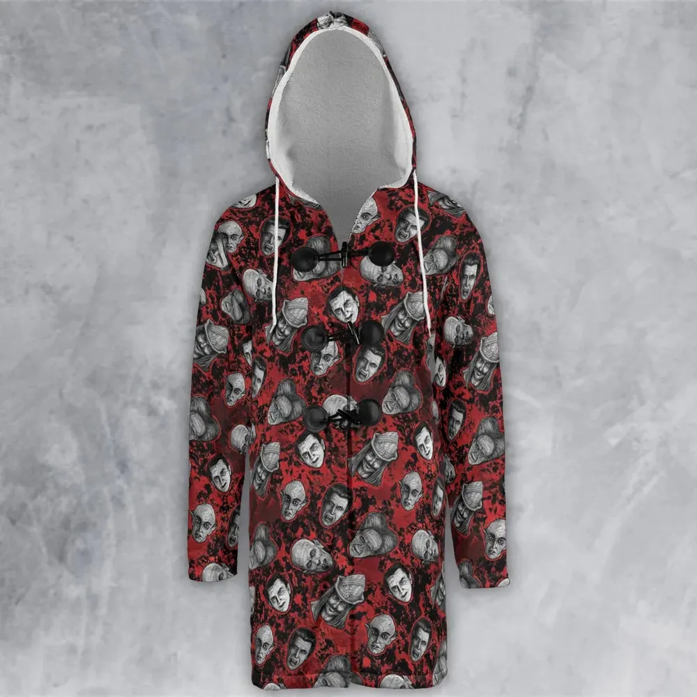 Many Faces Of Dracula Hooded Cloak Coat - 2