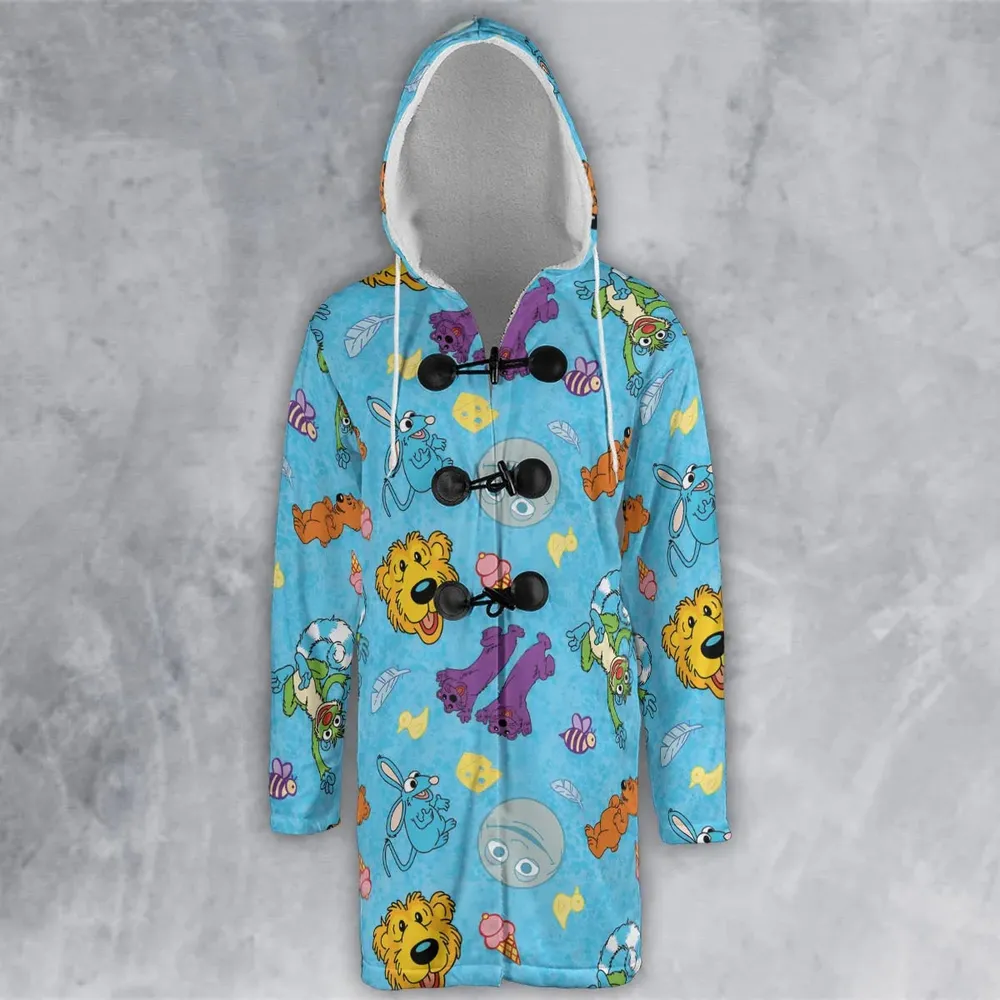 Bear in the Big Blue House Hooded Cloak Coat - 2