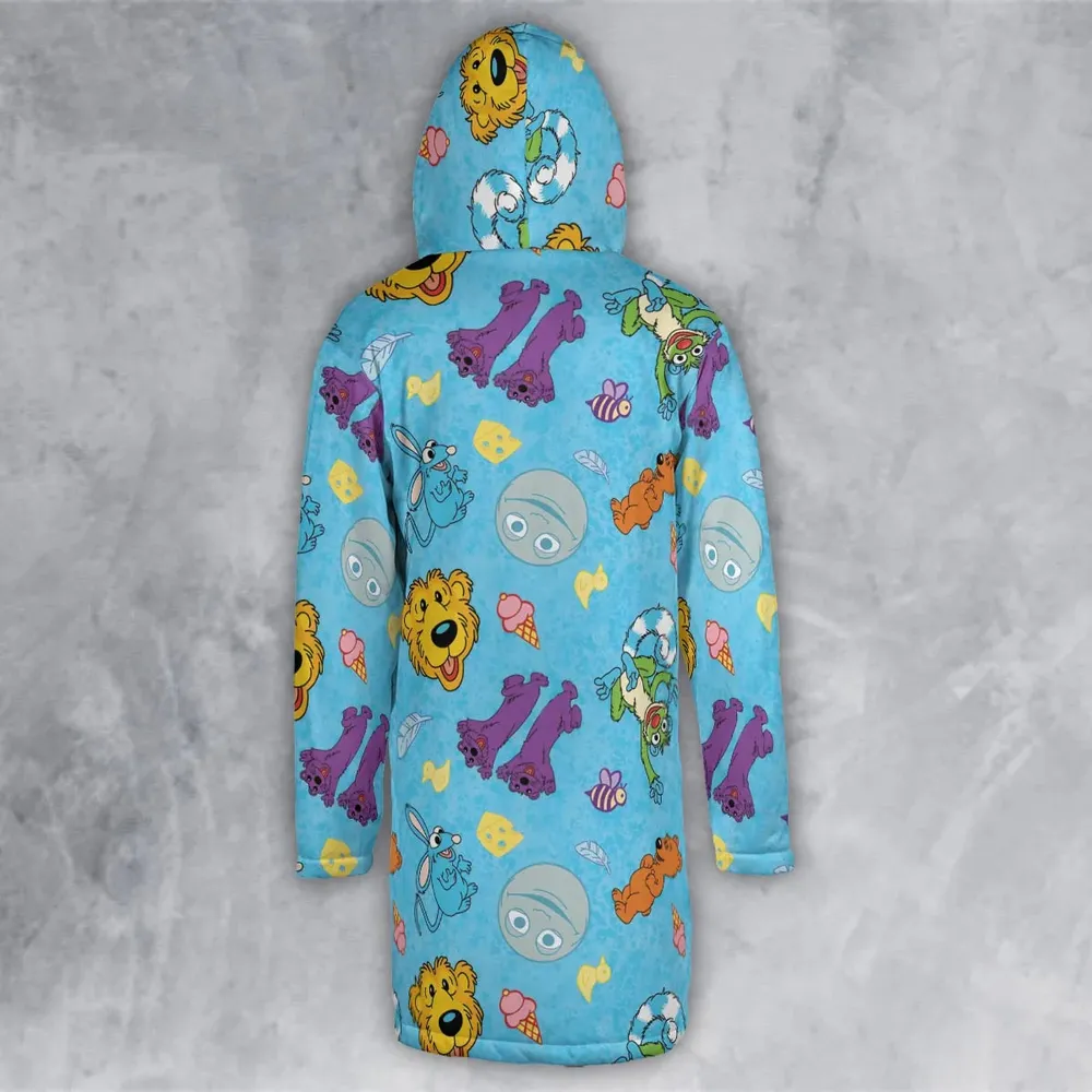 Bear in the Big Blue House Hooded Cloak Coat - 3