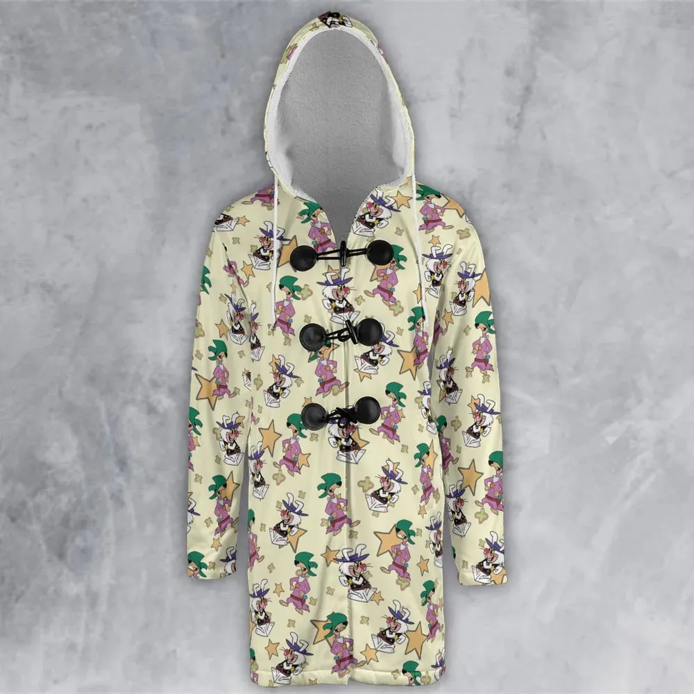 Ricochet Rabbit And Droop-A-Long Hooded Cloak Coat - 2
