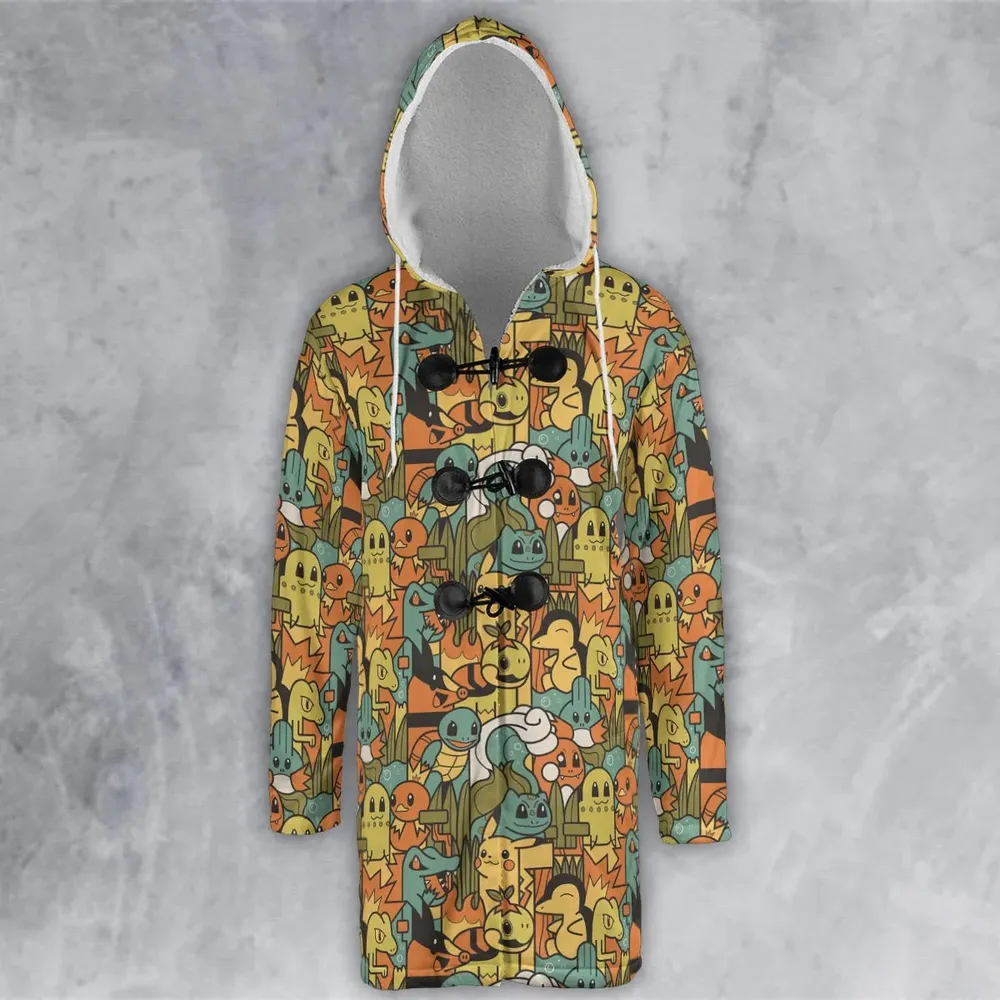 Power Starter Colors Pokemon Hooded Cloak Coat - 2