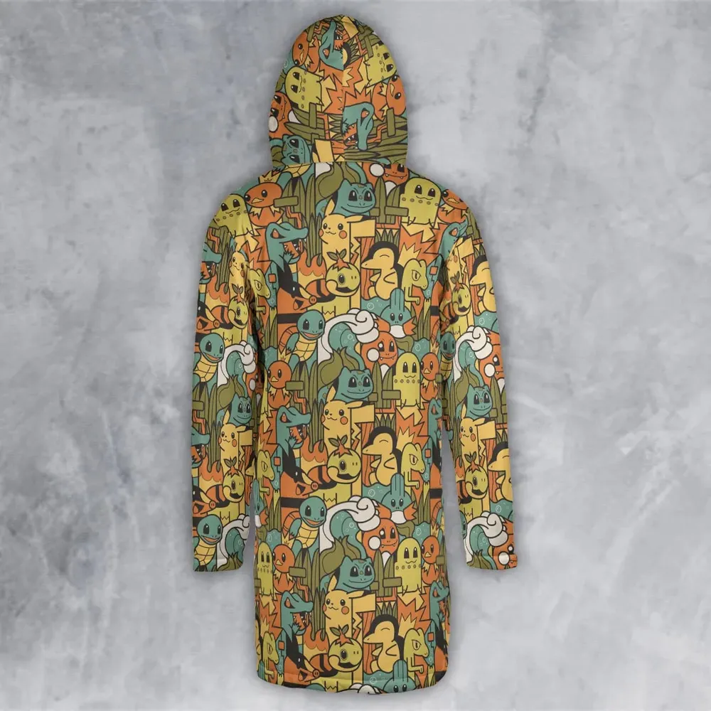 Power Starter Colors Pokemon Hooded Cloak Coat - 3