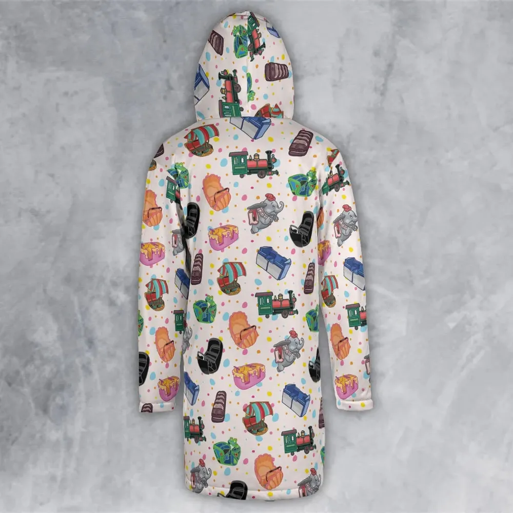Sit In These Hooded Cloak Coat - 3