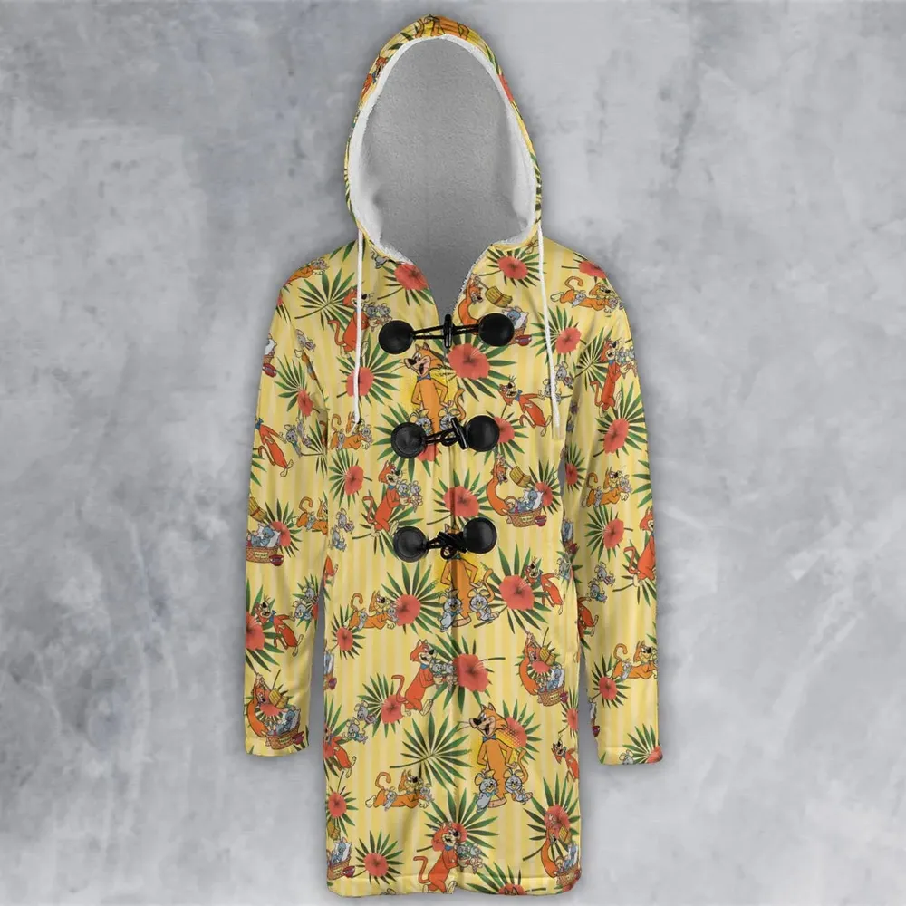 Pixie And Dixie And Mr. Jinks Hooded Cloak Coat - 2