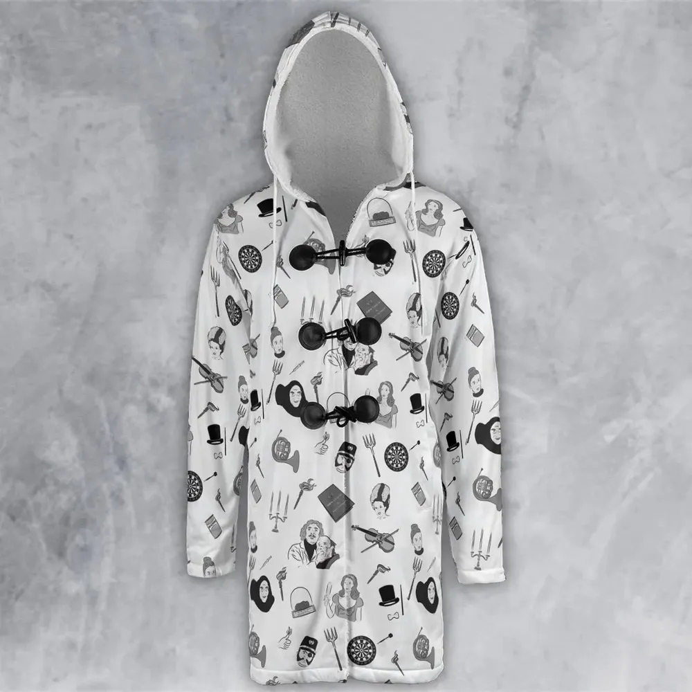 Pronounce Fronkenstein Young Frankenstein Hooded Cloak Coat - 2