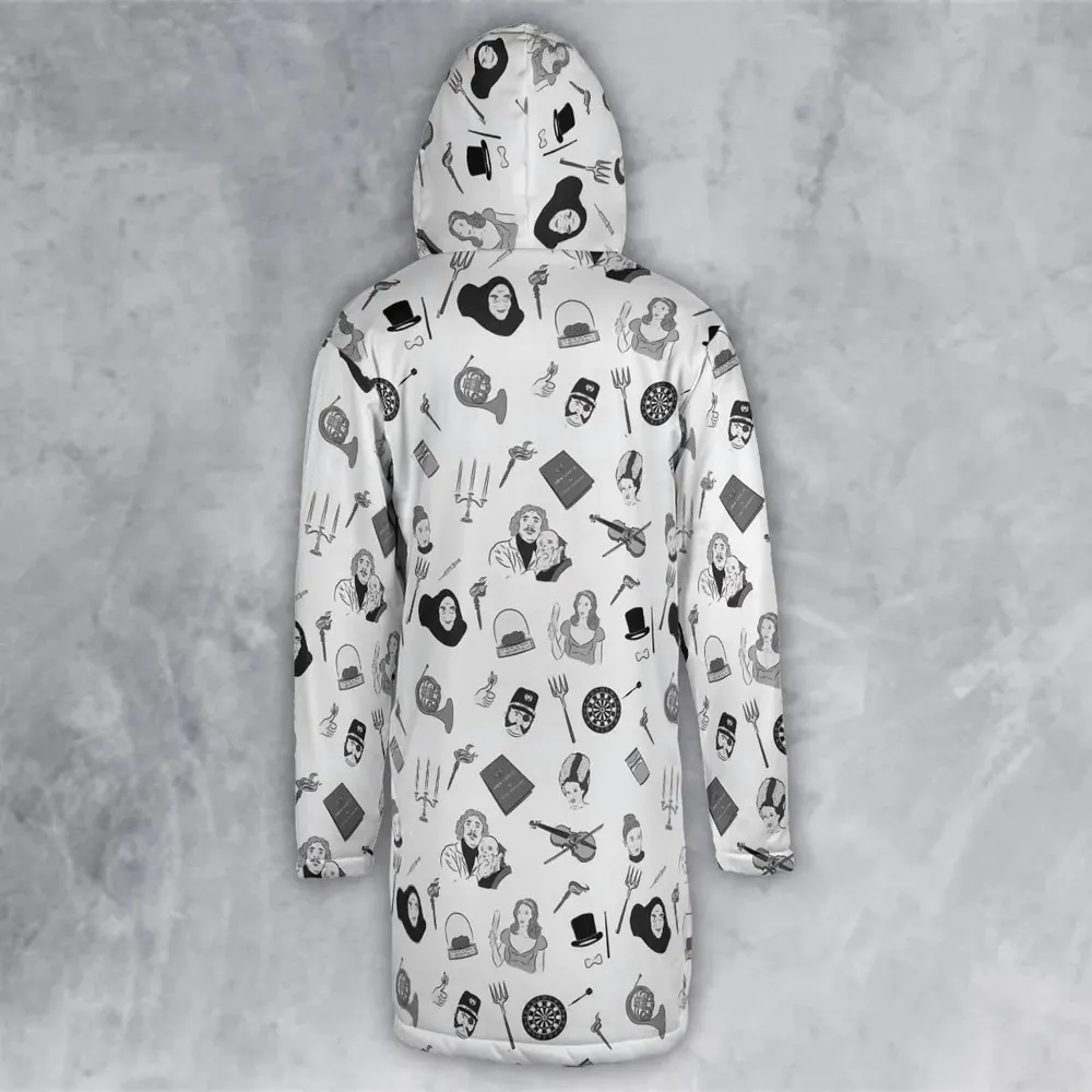 Pronounce Fronkenstein Young Frankenstein Hooded Cloak Coat - 3