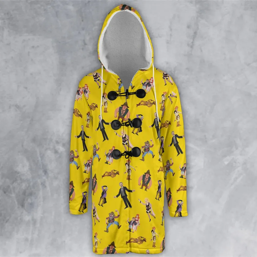 Blazing Saddles Characters Hooded Cloak Coat - 2