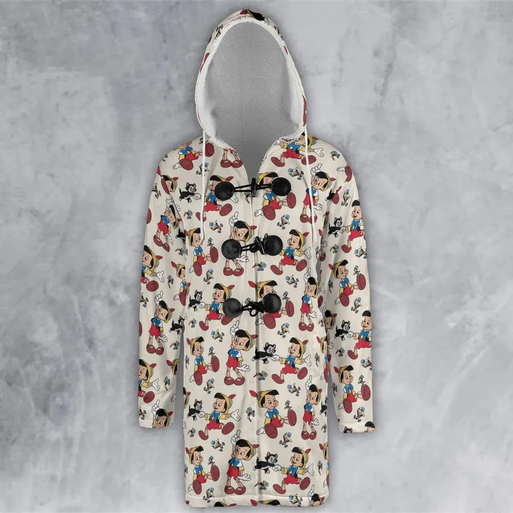 Whimsy Wear Pinocchio Hooded Cloak Coat - 2