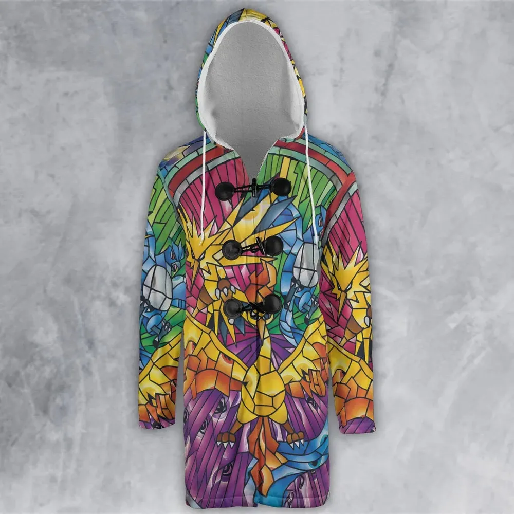 Legendary Birds Pokemon Hooded Cloak Coat - 2