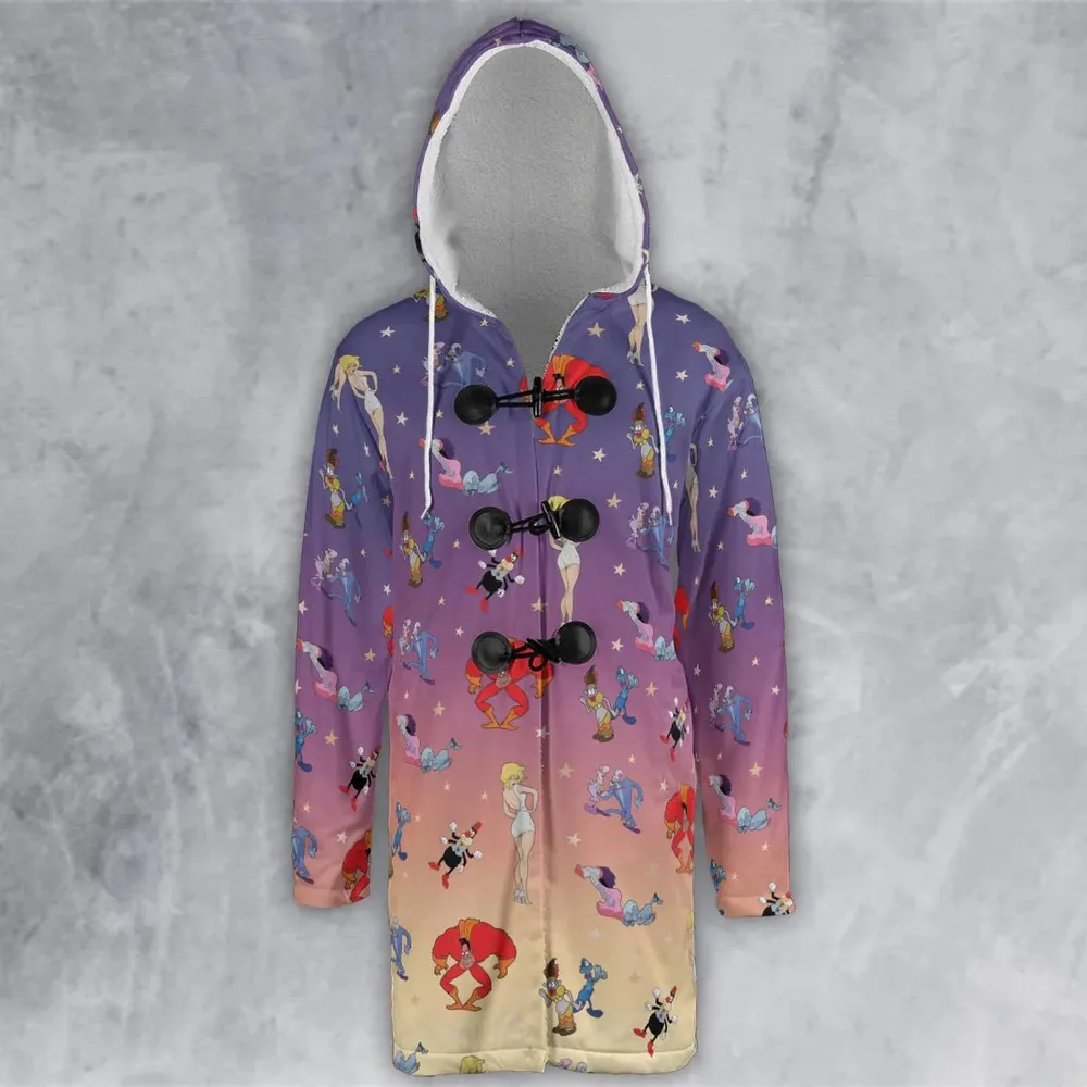 Cool World Cartoon Characters Hooded Cloak Coat - 2