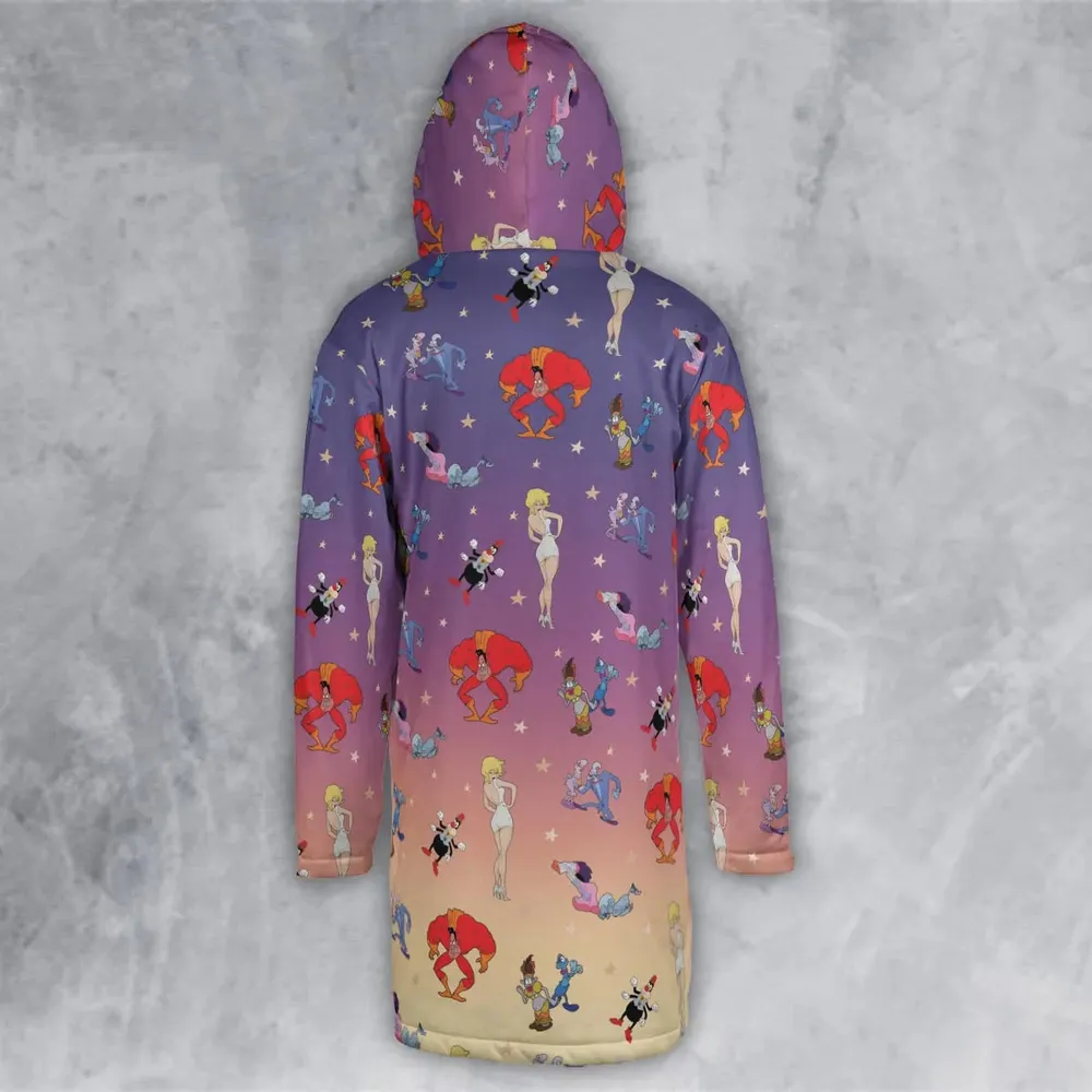 Cool World Cartoon Characters Hooded Cloak Coat - 3