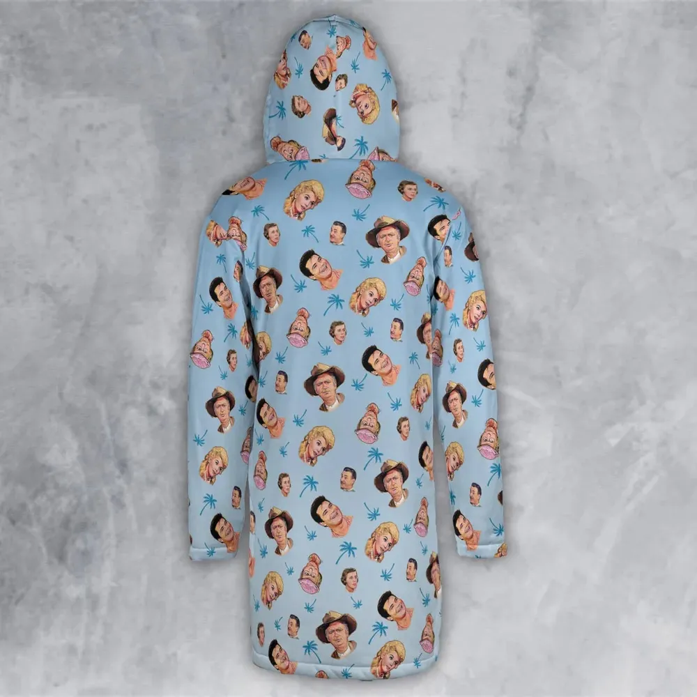 Summer Vibe The Beverly Hillbillies Characters Hooded Cloak Coat - 3