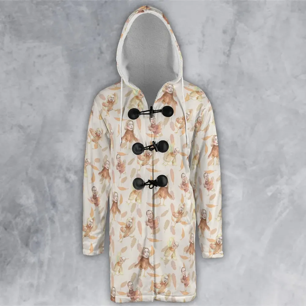 Chicken Dance Arrested Development Hooded Cloak Coat - 2