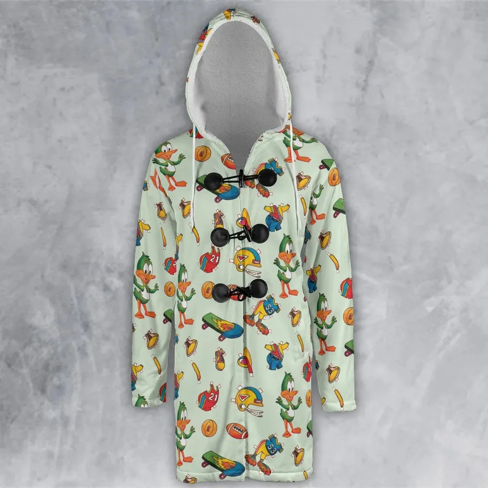 Plucky Duck Tiny Toon Adventures Hooded Cloak Coat - 2